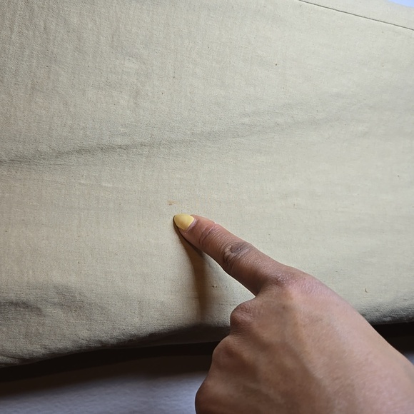 Theory Emery T Linen Rayon Stretch Crunch Khaki High-Waist Wide-Leg Trousers - Picture 16 of 16